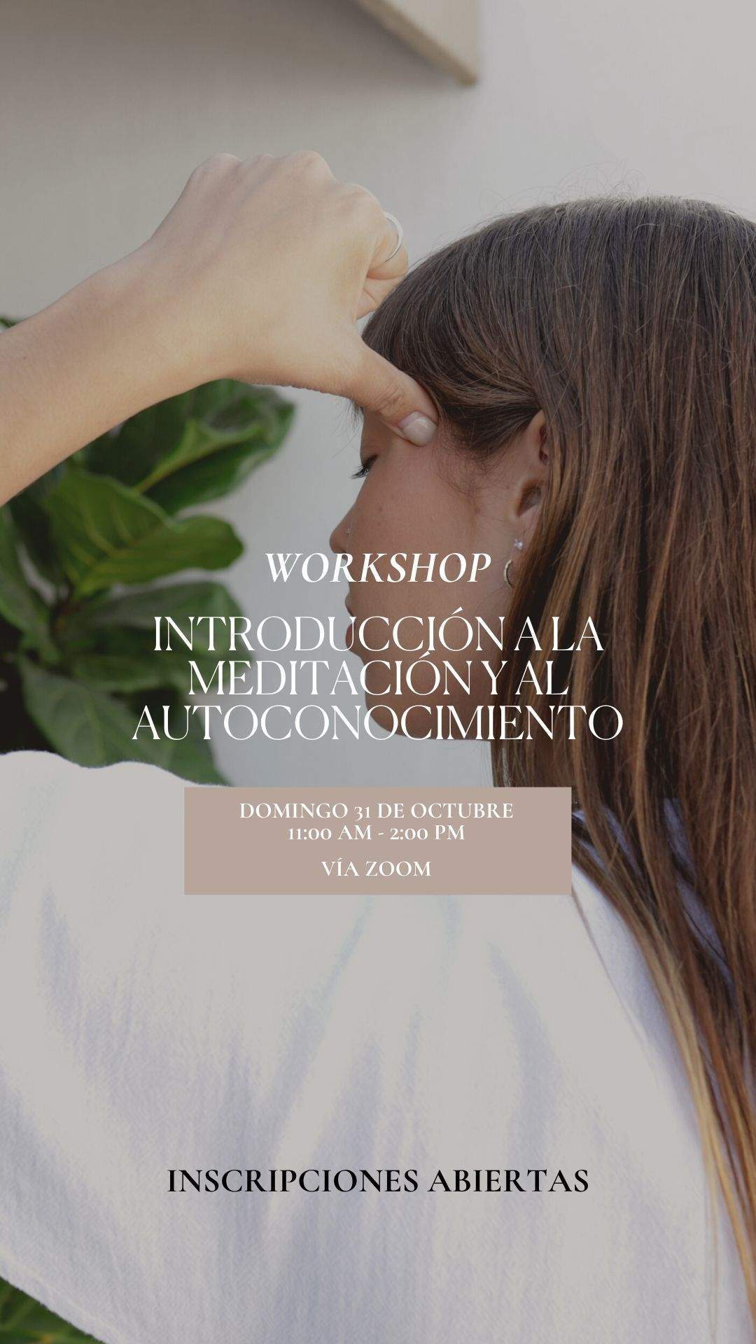 WORKSHOP INTRODUCCIÓN A LA MEDITACIÓN